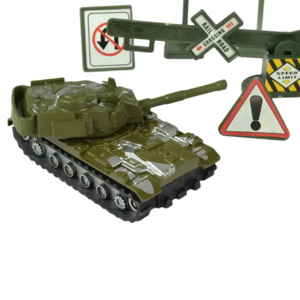 Super Army: Zestaw wojskowy z pojazdami i akcesoriami w różnych wariantach 1 szt. zdjęcie 3