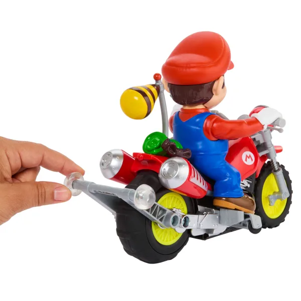 Super Mario Galaktyka: filmowy zdalnie sterowany motocykl RC - Mattel zdjęcie 5