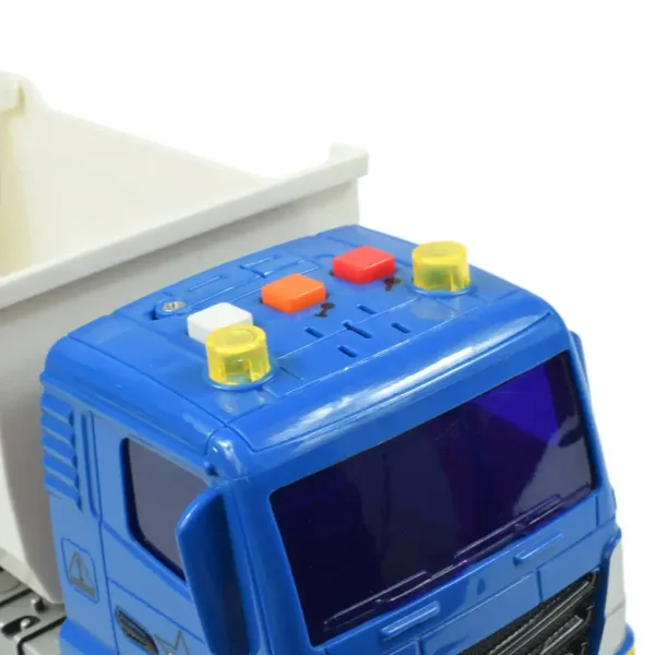 Super Truck: Niebieska ciężarówka z napędem kołowym 23 cm zdjęcie 5