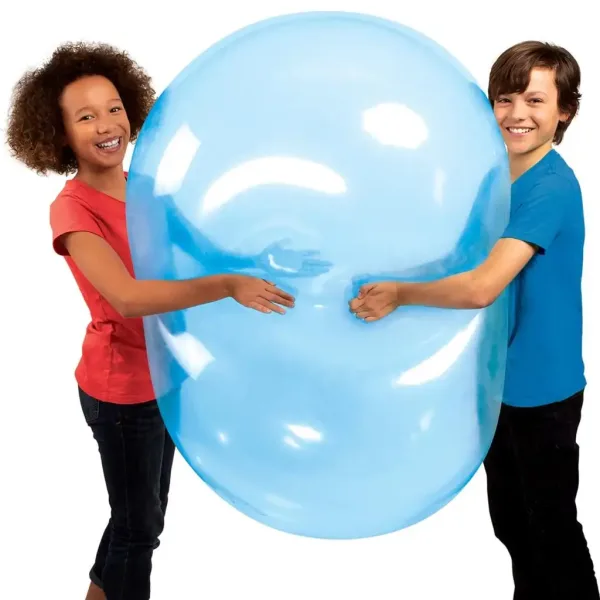 Super Wubble bańka piłka w kolorze niebieskim, 75 cm zdjęcie 3