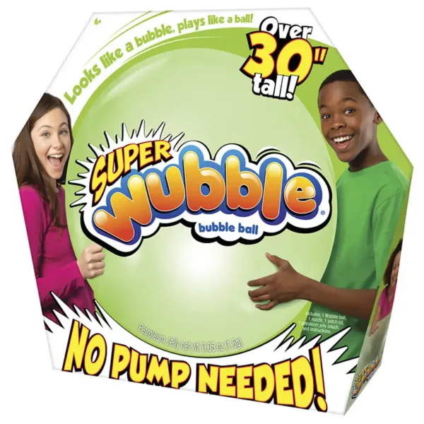 Super Wubble bańka piłka w kolorze zielonym, 75 cm zdjęcie 1