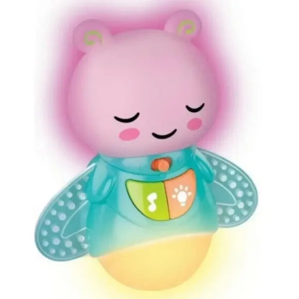Muzyczna lampka nocna z motywem robaczka i efektami dźwiękowymi - Clementoni Baby zdjęcie 3