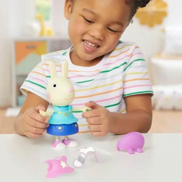 Świnka Peppa: Zestaw figurek Rebecca w eleganckim stroju z akcesoriami - Hasbro zdjęcie 3