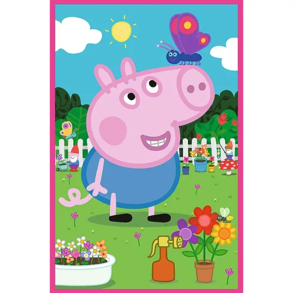 Świnka Peppa siła przyjaźni 3x50 elementów puzzle - Trefl zdjęcie 3