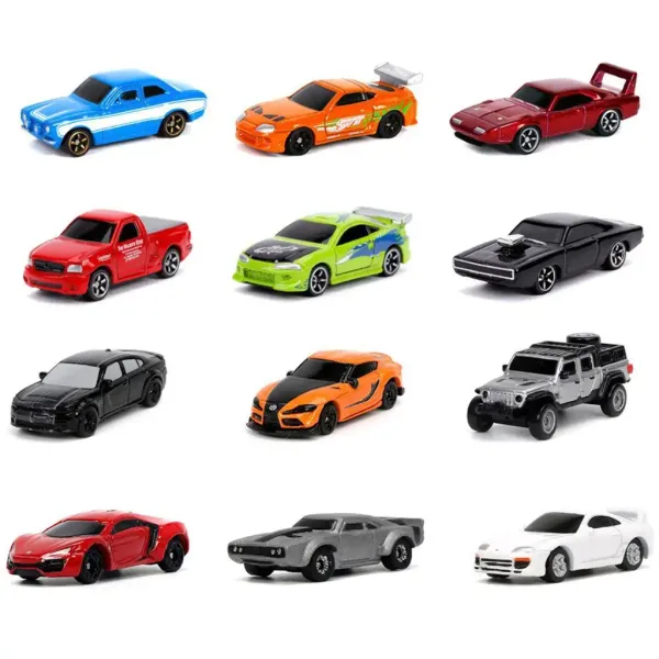 Szybcy i wściekli: Nano niespodzianka samochody 1 szt. - Simba Toys zdjęcie 2