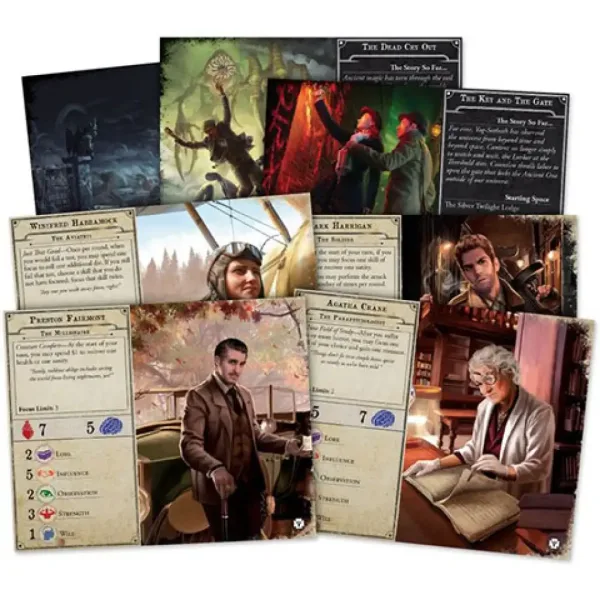 Tajemnice Zakonu - dodatek do gry planszowej Horror w Arkham, 3. edycja zdjęcie 3