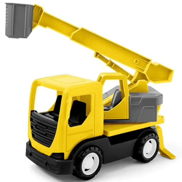 Tech Truck Samochód z podnośnikiem koszowym w pudełku 29cm - Wader zdjęcie 2