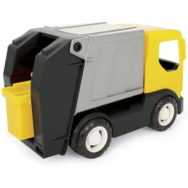 Tech Truck żółta śmieciarka 26cm - Wader zdjęcie 2