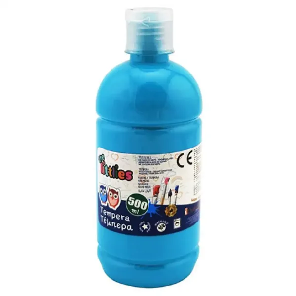Tempera w kolorze cyjanowym 500ml zdjęcie 1