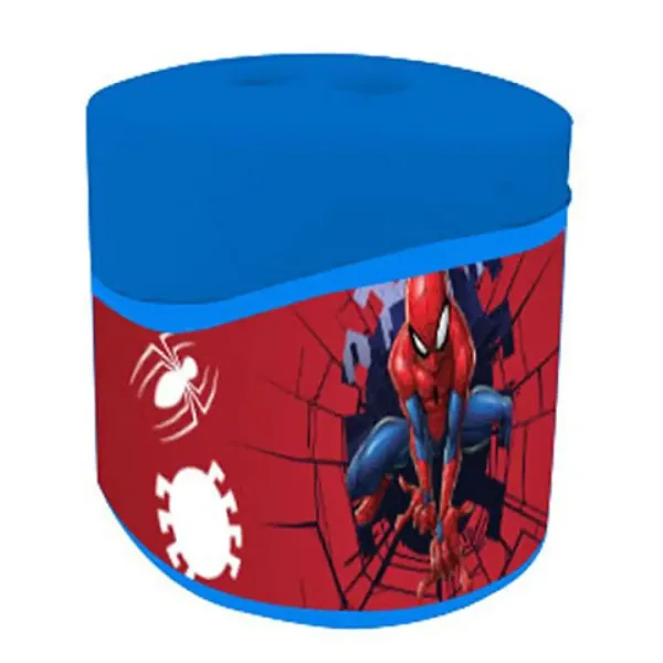 Temperówka Avengers z plastikowym pojemnikiem, dwoma otworami i wzorem Spider-Mana zdjęcie 2