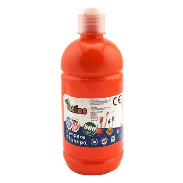 Tempera w kolorze pomarańczowym 500 ml zdjęcie 1