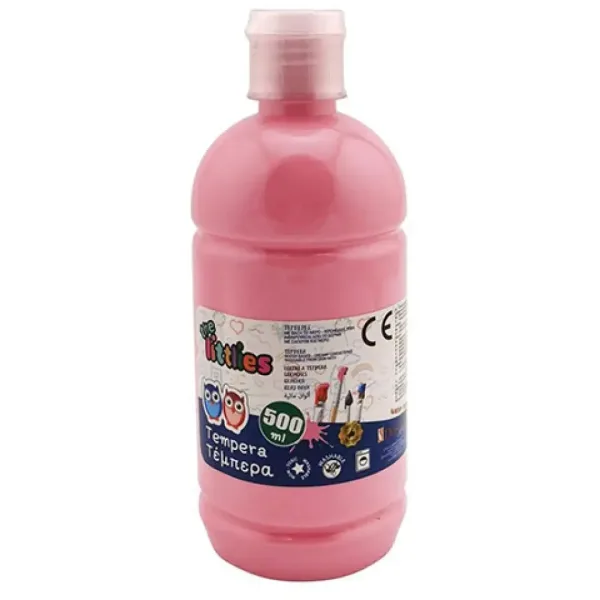 Tempera w kolorze różowym 500 ml zdjęcie 1