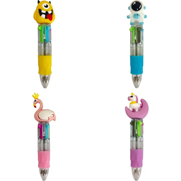 The Littlies: 4-kolorowy mini długopis, różne rodzaje, 1 sztuka zdjęcie 2