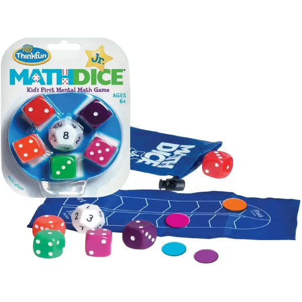 Thinkfun: Math Dice Junior gra planszowa zdjęcie 2