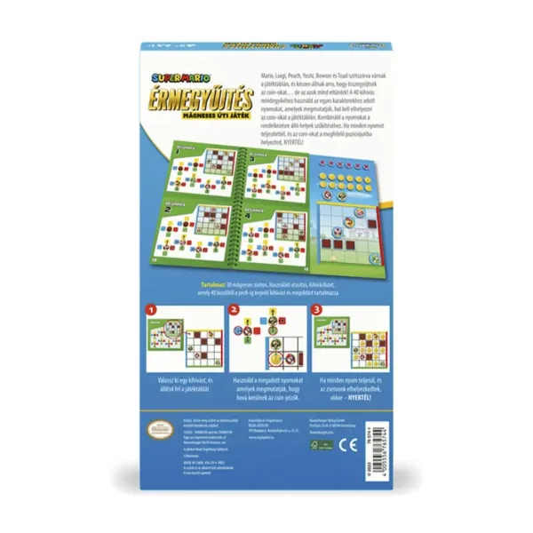 Thinkfun: Super Mario - Zbieranie monet, magnetyczna gra podróżna zdjęcie 2