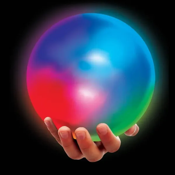 Tiny Wubble Brite świecąca piłka bąbelkowa z kolorowymi diodami LED 30 cm zdjęcie 2