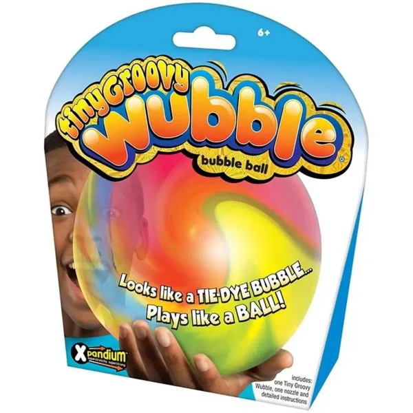 Tiny Wubble kolorowa piłka bąbelkowa 30 cm zdjęcie 1