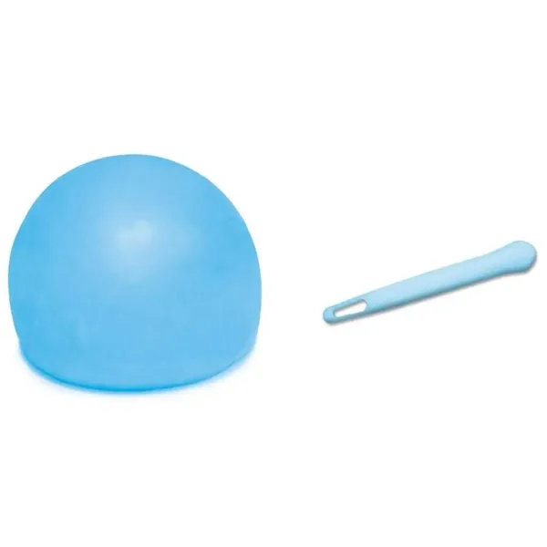 Tiny Wubble świecąca w ciemności niebieska piłka bąbelkowa 30 cm zdjęcie 3