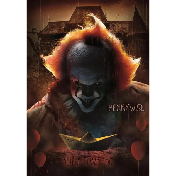 To – Pennywise, puzzle 1000 elementów – Clementoni zdjęcie 2