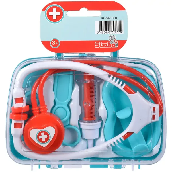 Torba lekarska ze stetoskopem w dwóch wariantach, 7 sztuk - Simba Toys zdjęcie 2