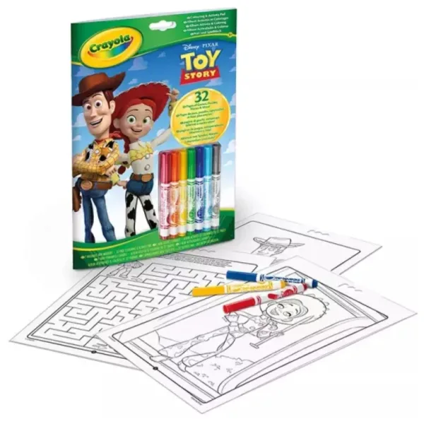 Toy Story 5: kolorowanka i książeczka aktywności z flamastrami zdjęcie 1