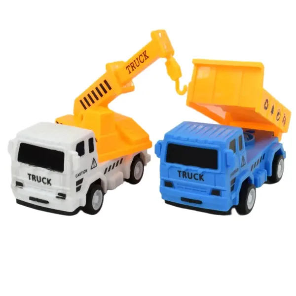Truck Working: 7-częściowy zestaw zabawek budowlanych z samochodami, pojazdami i akcesorium zdjęcie 2