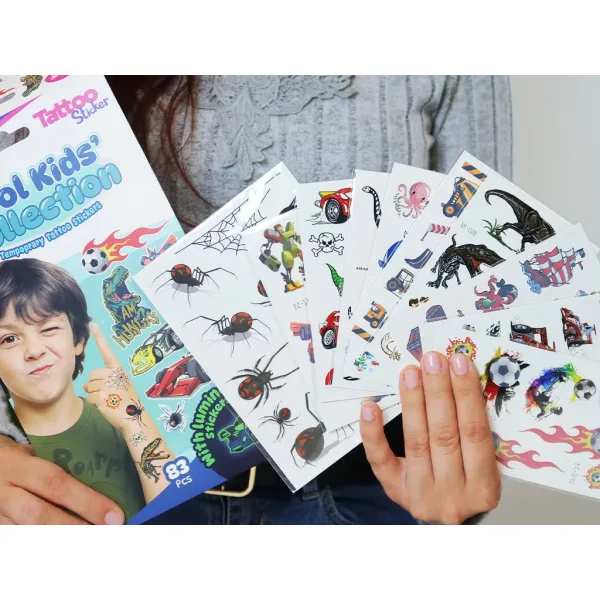 TyToo: Zestaw Naklejek Tatuaży z Kolekcji Cool Kids zdjęcie 3