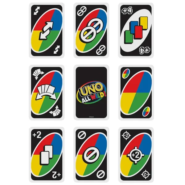 UNO: All Wild! - Szalona gra karciana - Mattel zdjęcie 3
