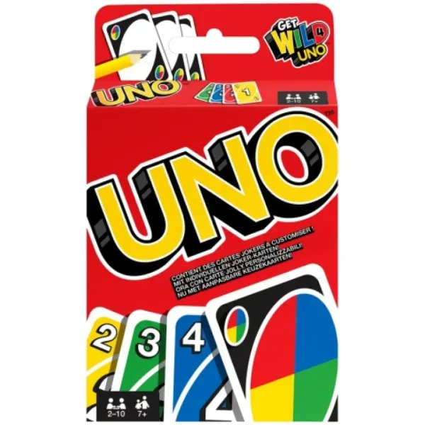 UNO Get Wild karty - Mattel zdjęcie 2