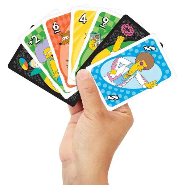UNO Simpson gra karciana - Mattel zdjęcie 2