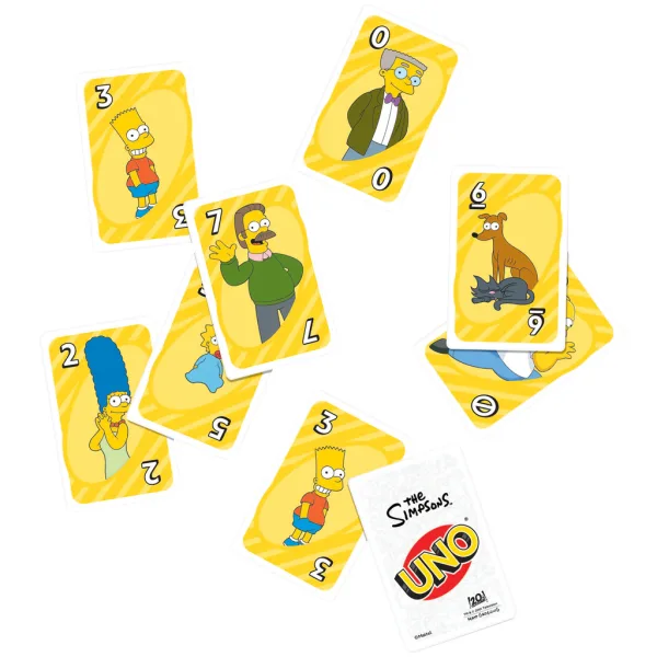 UNO Simpson gra karciana - Mattel zdjęcie 3