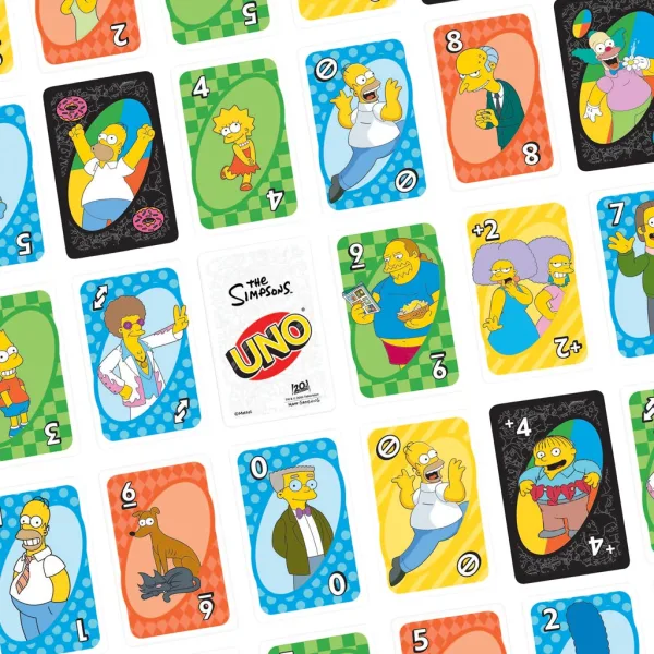 UNO Simpson gra karciana - Mattel zdjęcie 4