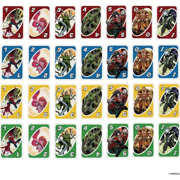 UNO karty Spider-Man - Mattel zdjęcie 3