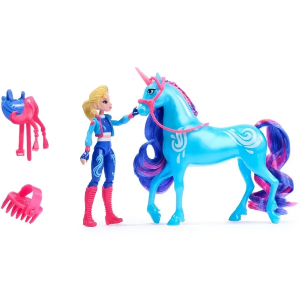 Unicorn Academy: Jednorożec z lalką - Isabel i River - Spin Master zdjęcie 2