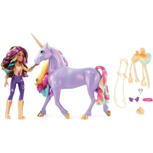 Unicorn Academy: z lalką jednorożca - Sophia i Świecący Wildstar - Spin Master zdjęcie 2