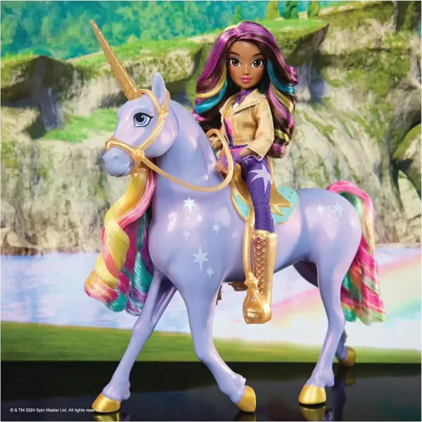 Unicorn Academy: z lalką jednorożca - Sophia i Świecący Wildstar - Spin Master zdjęcie 3