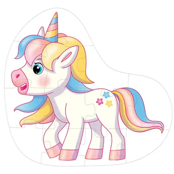 Unicorn ogromne puzzle podłogowe 12-elementowe zdjęcie 2