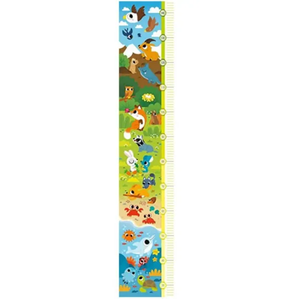 Urocze zwierzaczki miarka ścienna puzzle 30 elementów - Clementoni zdjęcie 2
