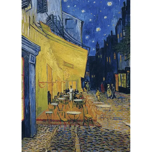 Vincent Van Gogh: Nocna kawiarnia puzzle 1000 elementów - Trefl zdjęcie 2