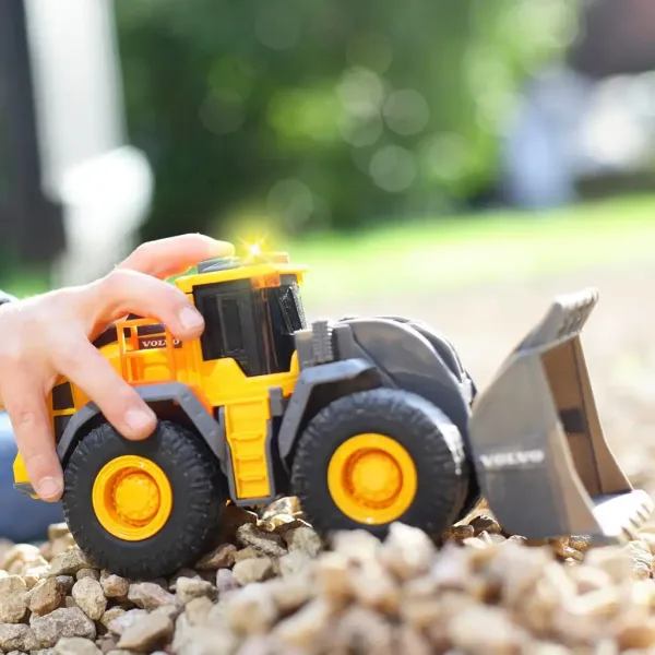 Volvo ładowarka czołowa z efektami świetlnymi i dźwiękowymi 23 cm - Dickie Toys zdjęcie 5