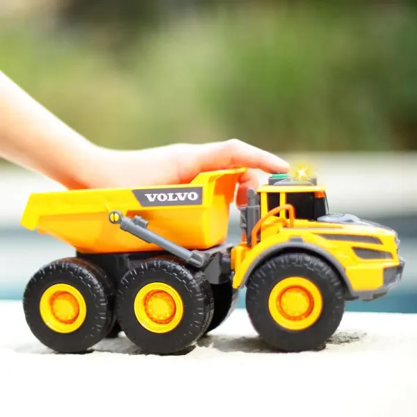 Volvo wywrotka z efektami świetlnymi i dźwiękowymi 23 cm - Dickie Toys zdjęcie 6