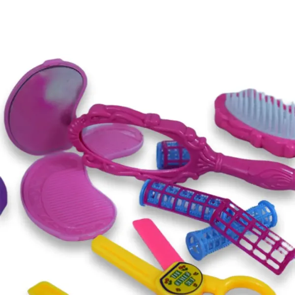 Vouge Girl: 10-częściowy zestaw piękności z akcesoriami fryzjerskimi zdjęcie 5