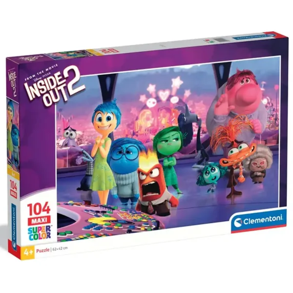 W głowie się nie mieści 2 104-elementowe maxi supercolor puzzle - Clementoni zdjęcie 1