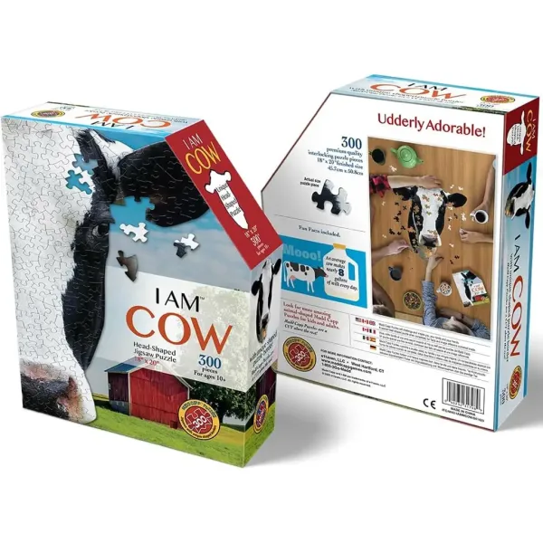 WOW Mini krowa puzzle 300 elementów zdjęcie 3