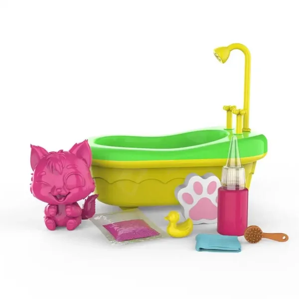 Washy Friends: Color Reveal Kąpielowe kotki z wanną i akcesoriami - Szörmi zdjęcie 2