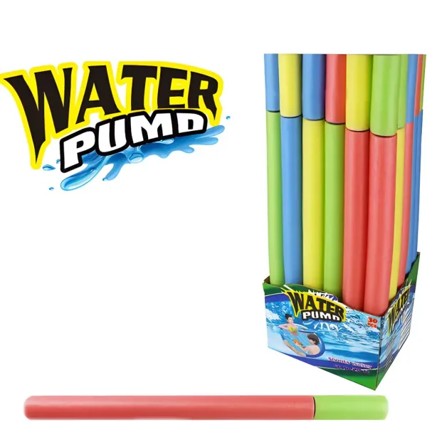 WaterWow: Kolorowa wodna strzelba z gąbką, 60 cm, różne rodzaje zdjęcie 1
