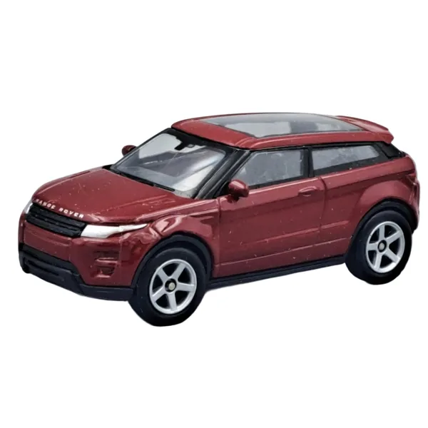 Welly: Land Rover Evoque bordowy metalowy model samochodu 1/64 zdjęcie 2