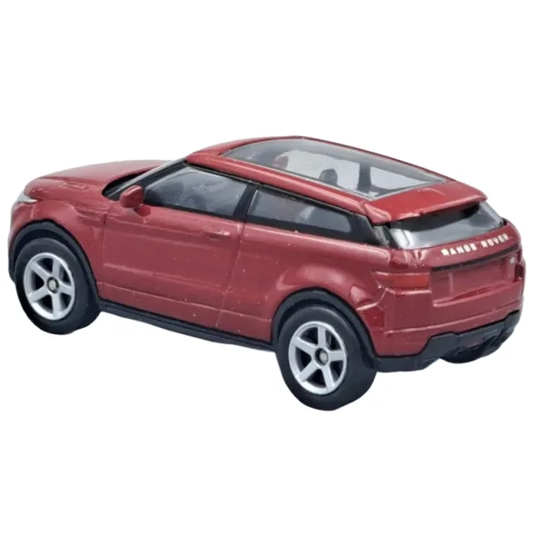 Welly: Land Rover Evoque bordowy metalowy model samochodu 1/64 zdjęcie 3
