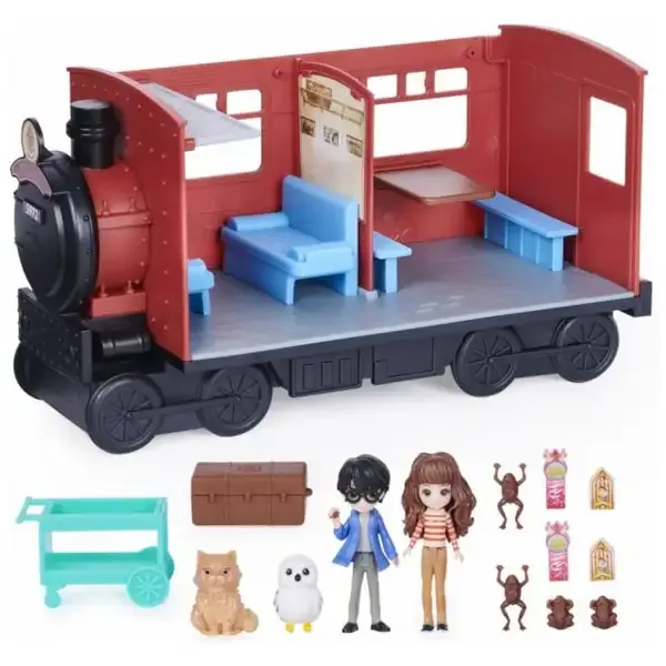 Wizarding World: Harry Potter Magical Minis Zestaw Zabawek Ekspres do Hogwartu z Figurkami - Spin Master zdjęcie 2