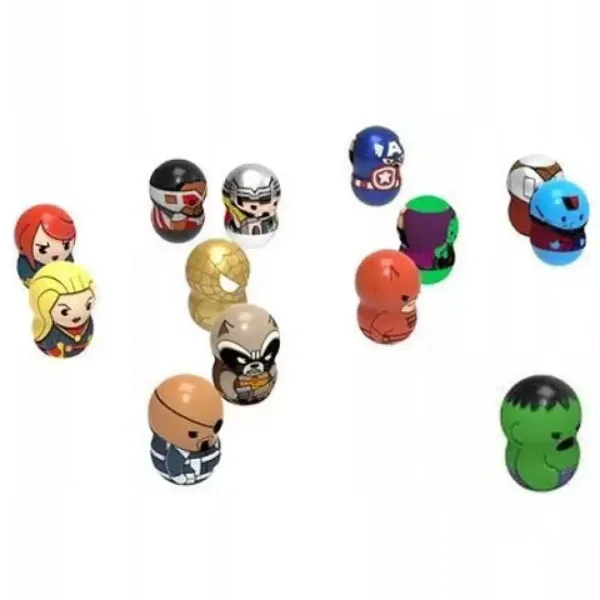 Wooblies Marvel zestaw niespodzianka z wyrzutnią 1 szt. zdjęcie 3